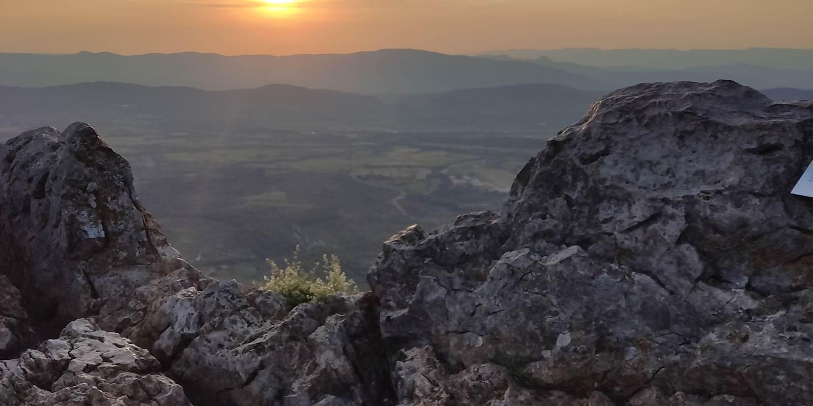 Coucher de soleil au Pic Saint Loup 34
