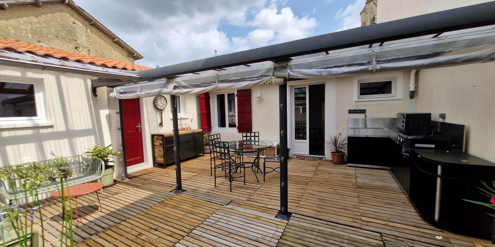 vue d'ensemble terrasse