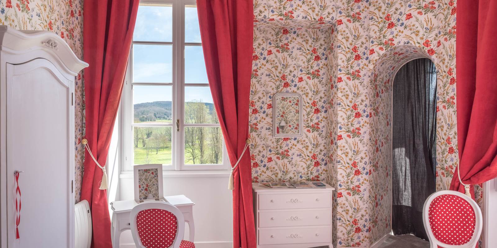 Chambre Coquelicots