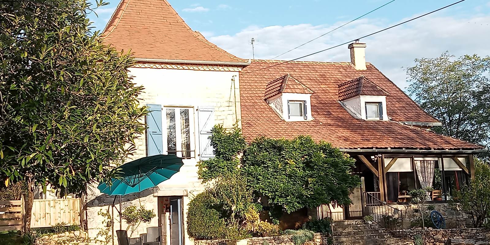 maison vu de l'ouest