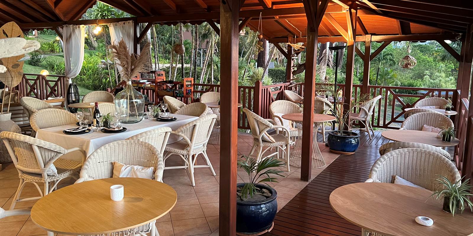 Terrasse vue sur le Jardin