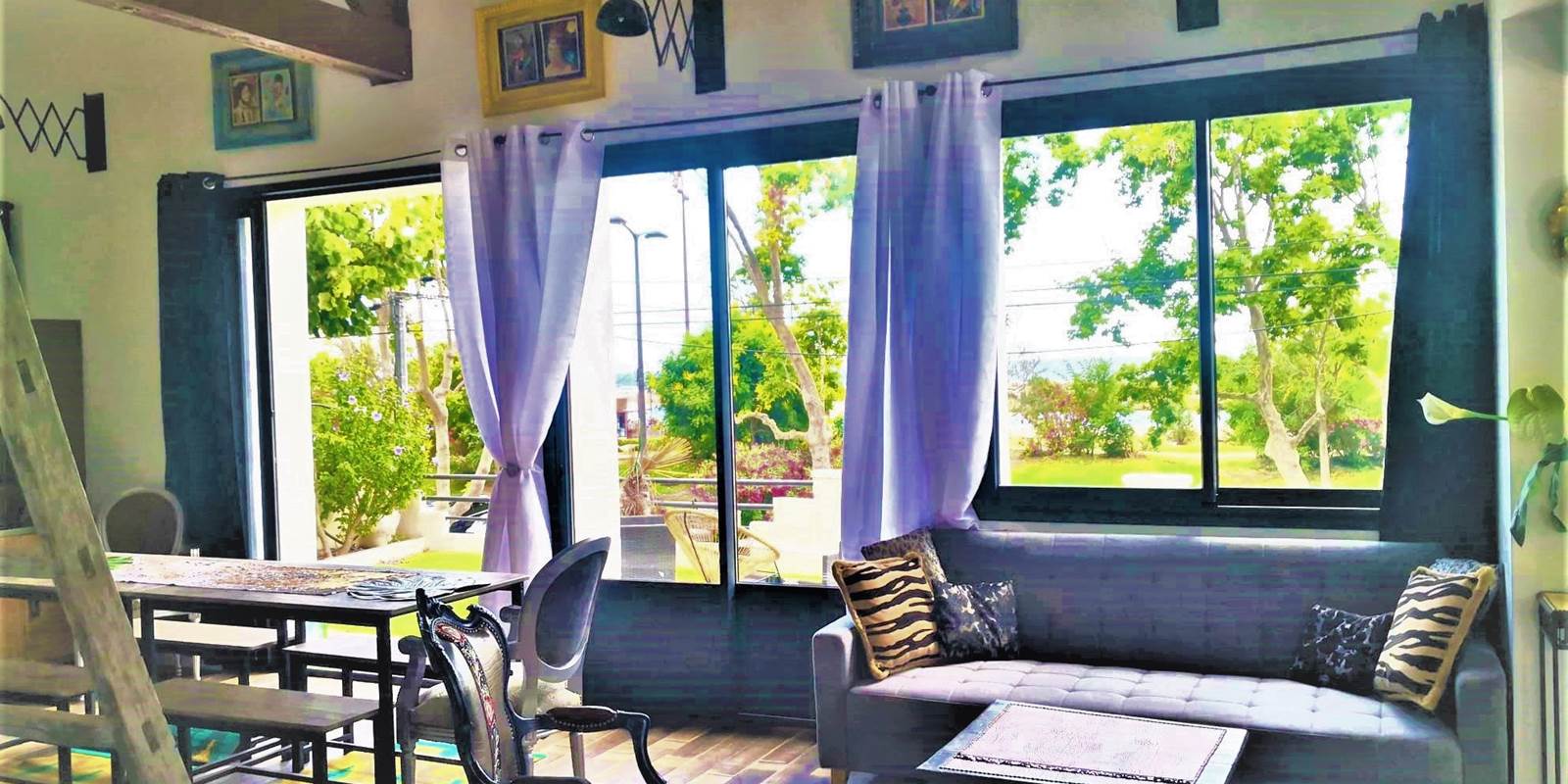 Pièce à vivre côté Sud