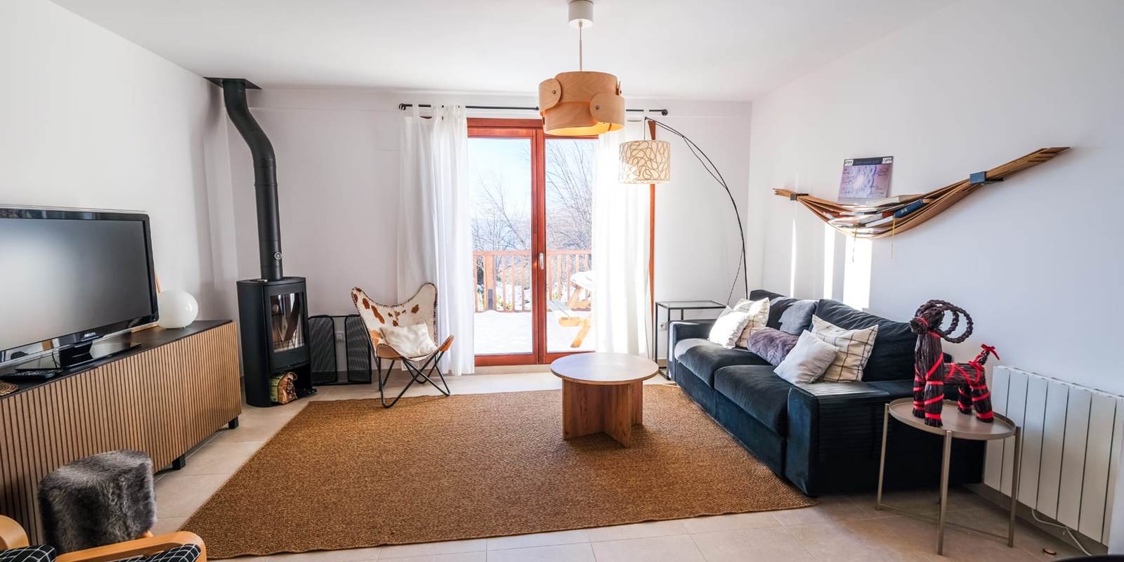 Confort montagne Maison typique Pyrénées Salon cocooning