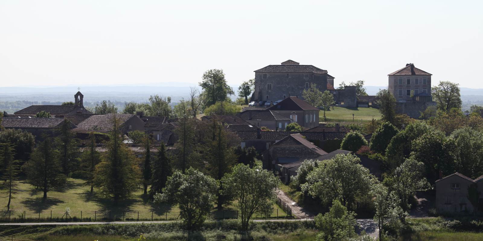 Vue Chateau Labastide Marnhac