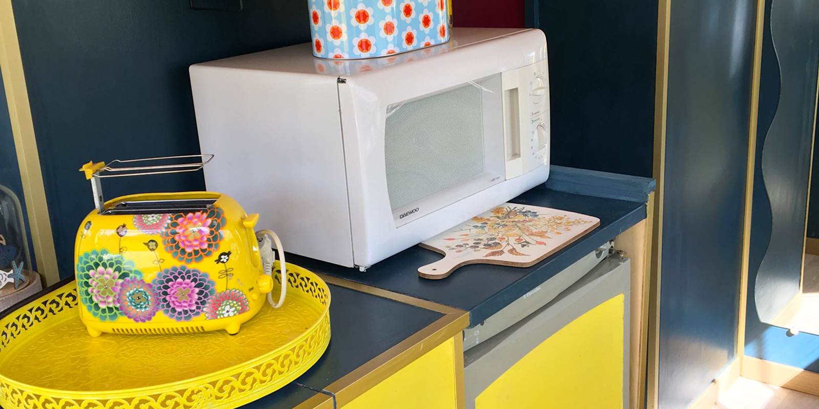 Penichette Yellow Submarine, hébergement insolite à Hédé-Bazouges