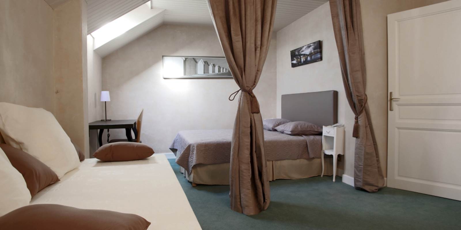 Gîte Privilège Chambre 40 41 42 coin nuit