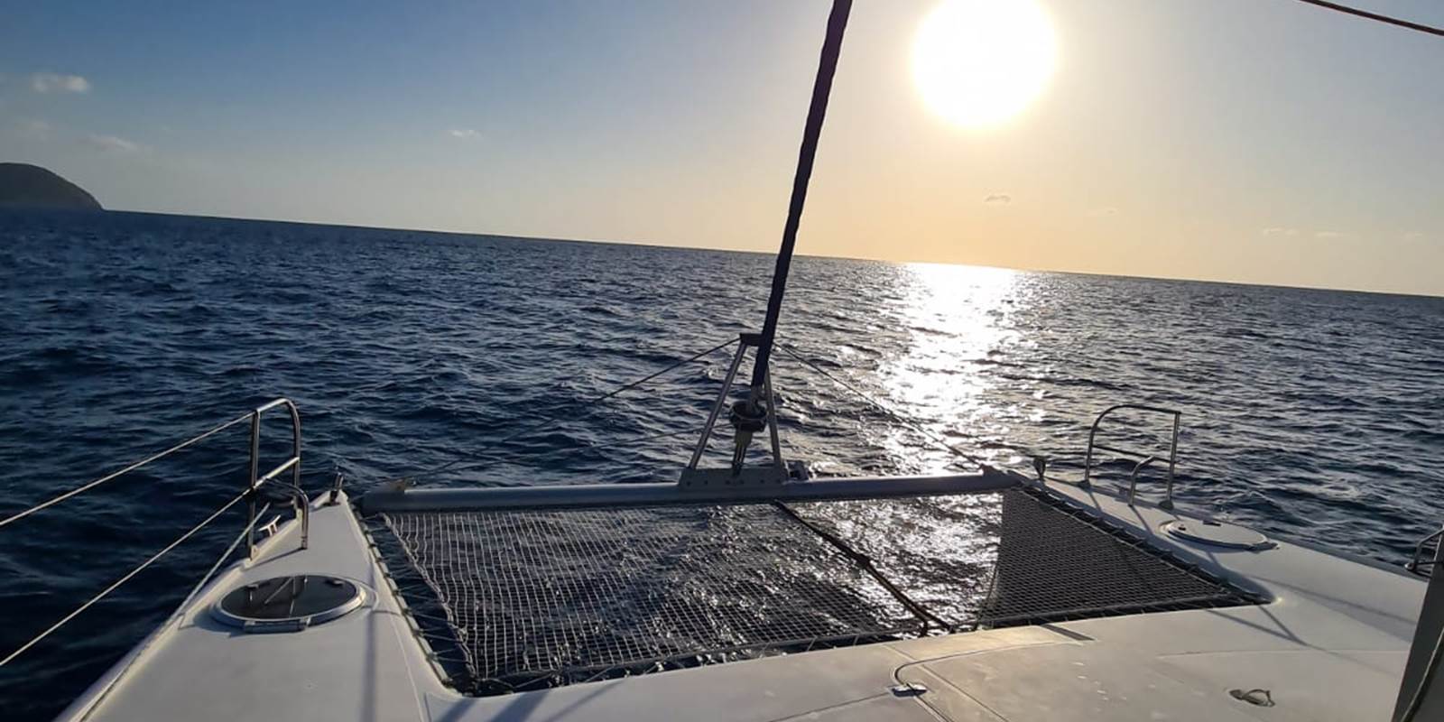 couché de soleil en mer