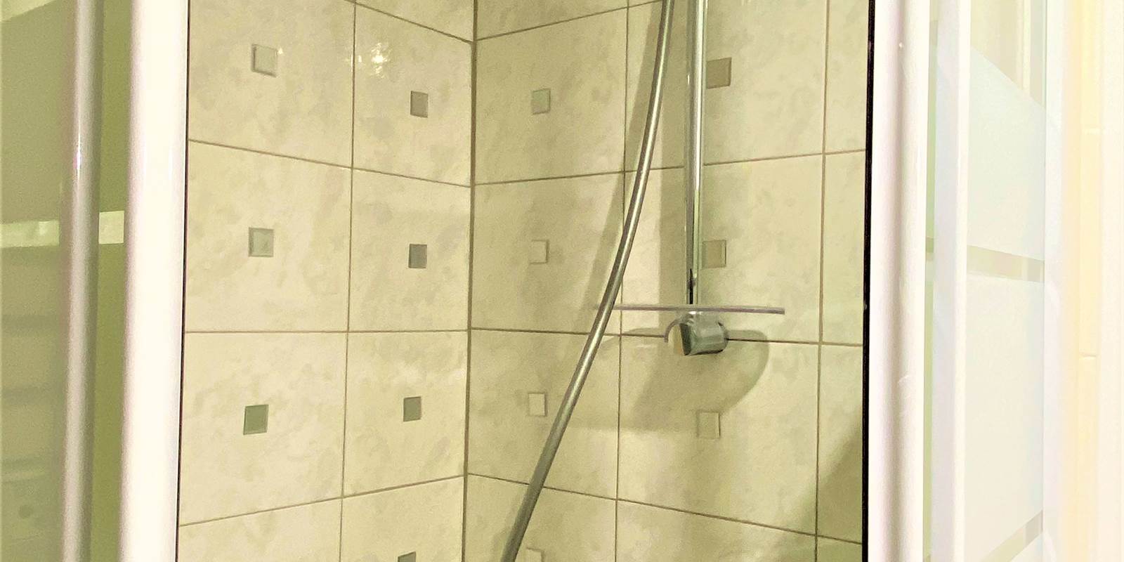 Après la plage une douche s'impose