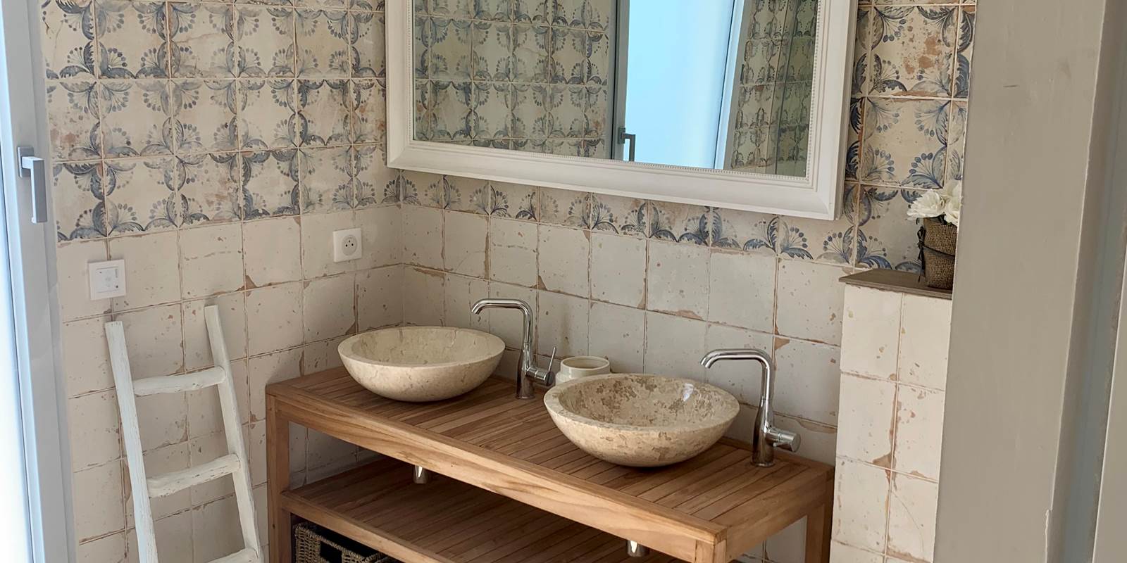 Terrasse privative chambre Romarin