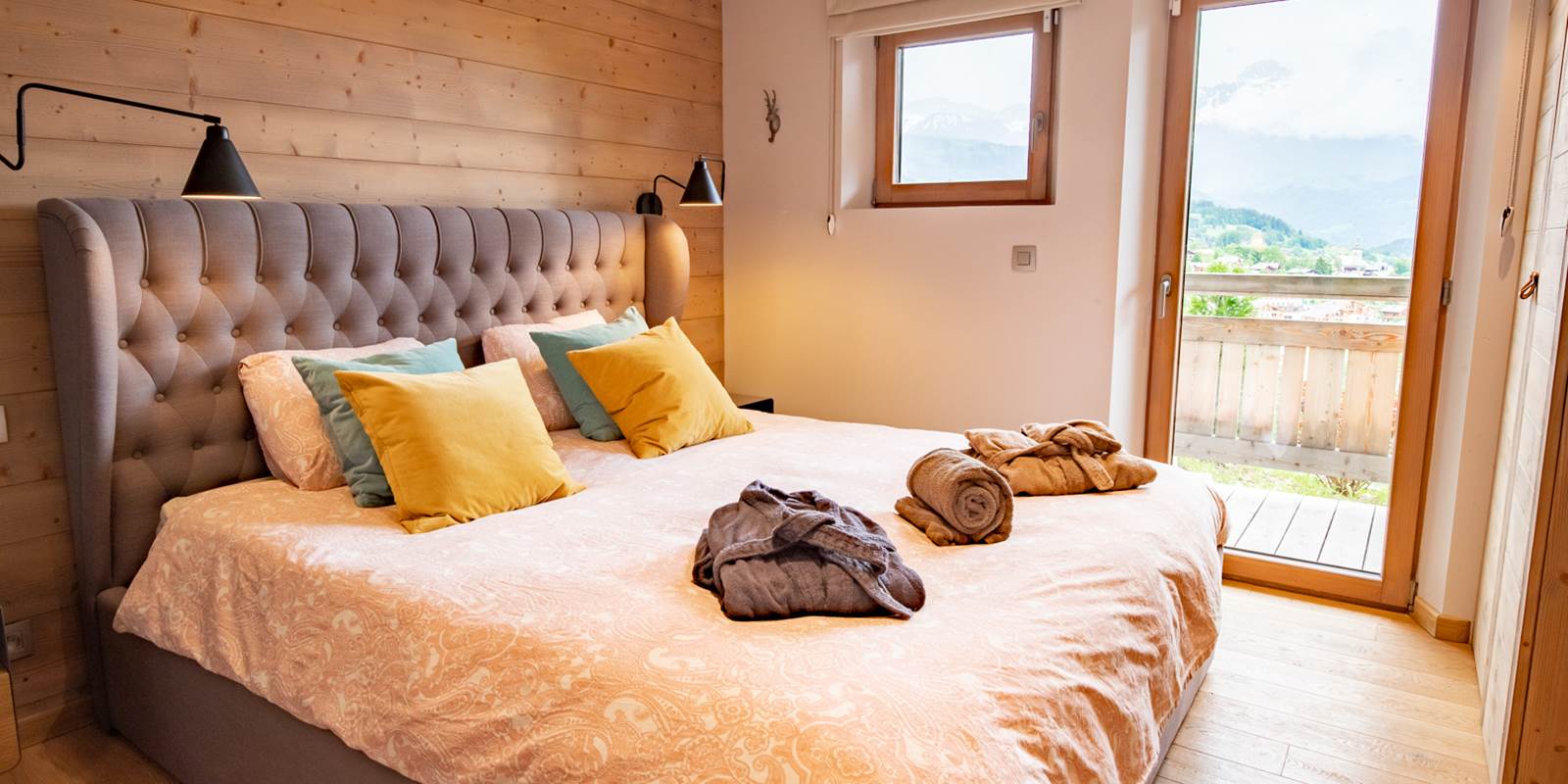 Chambre double avec balcon