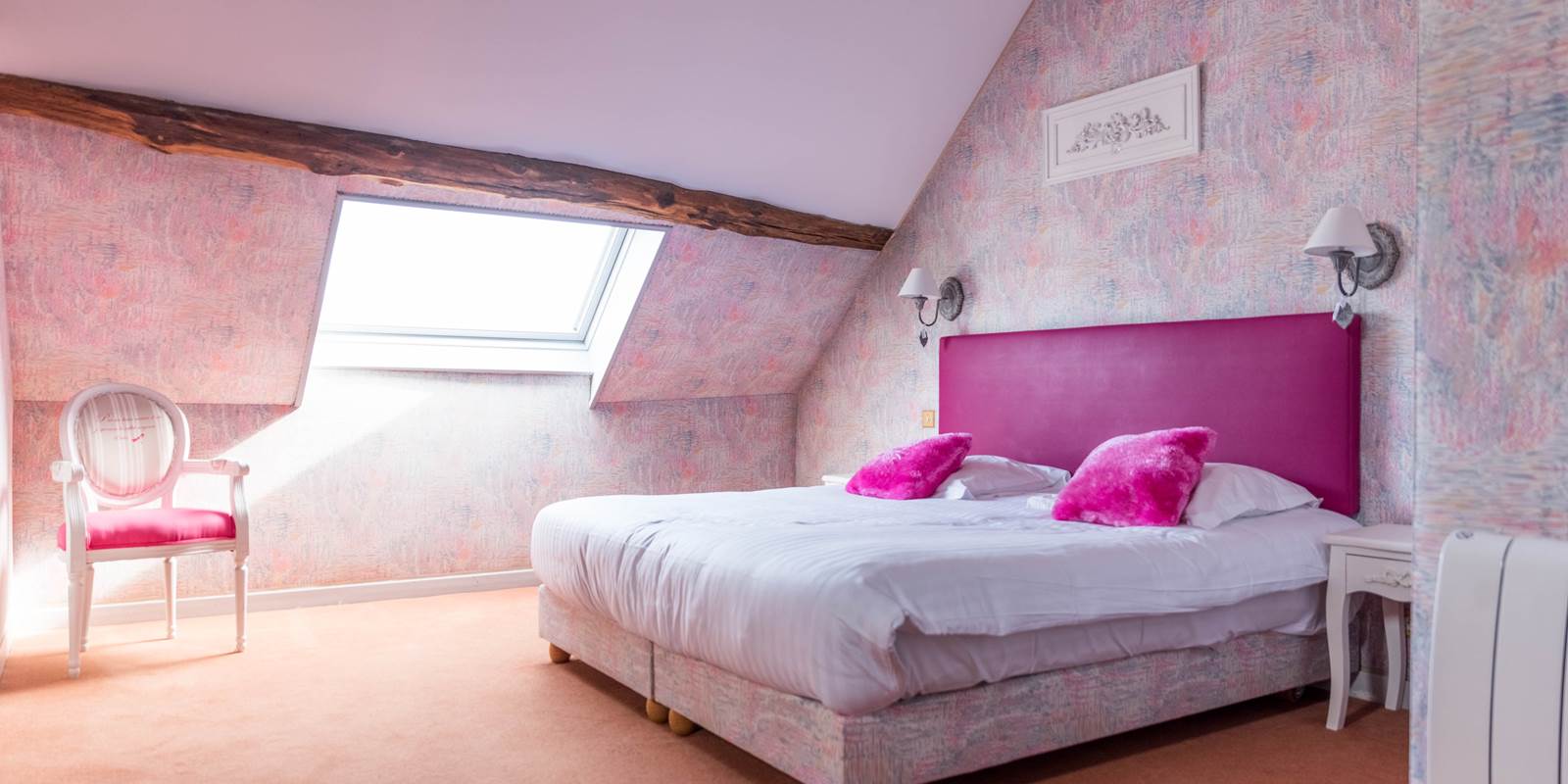 Château chambre 16 avec mezzanine au troisième niveau