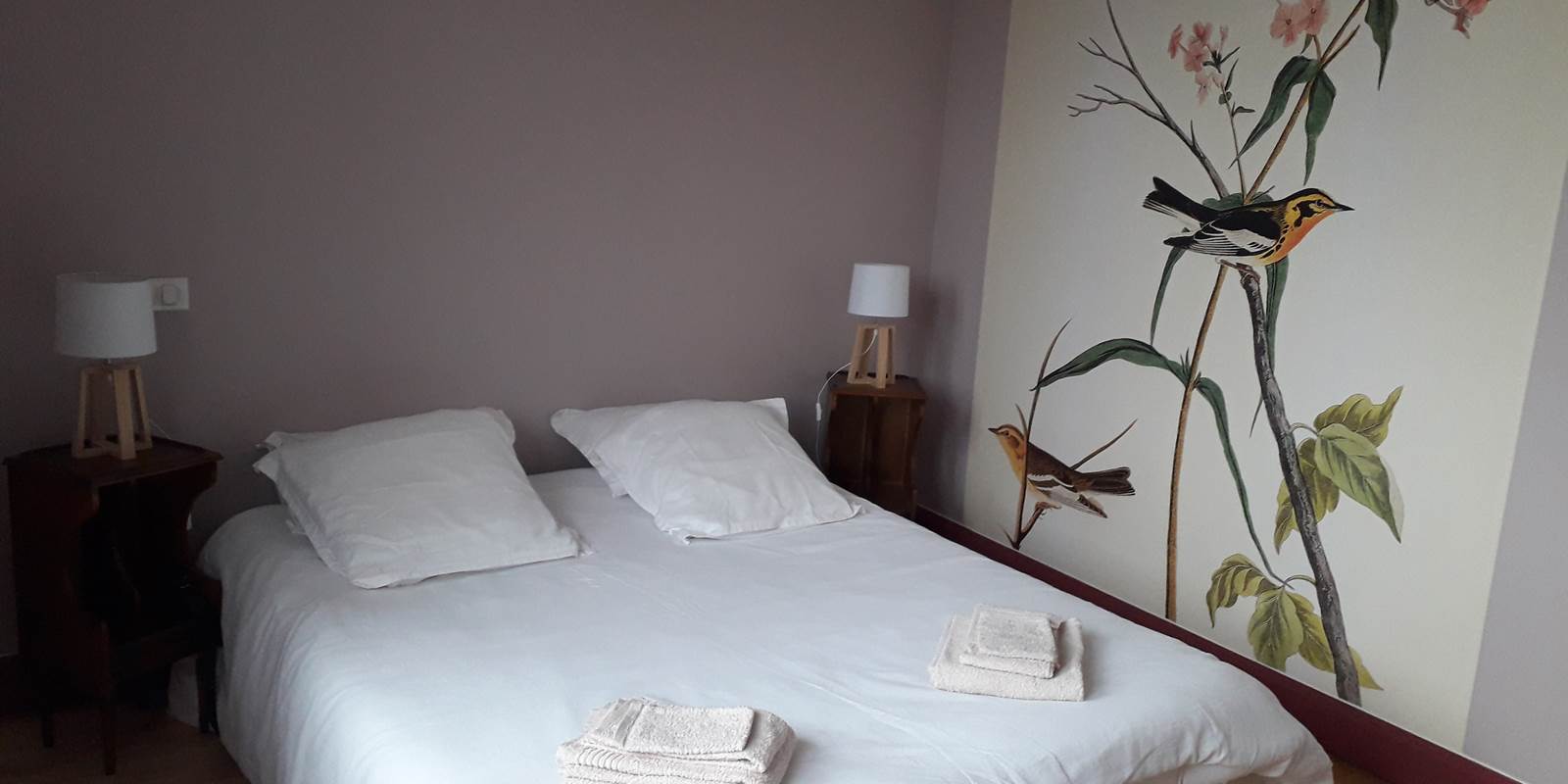 Chambre d'hôtes aux oiseaux version couple