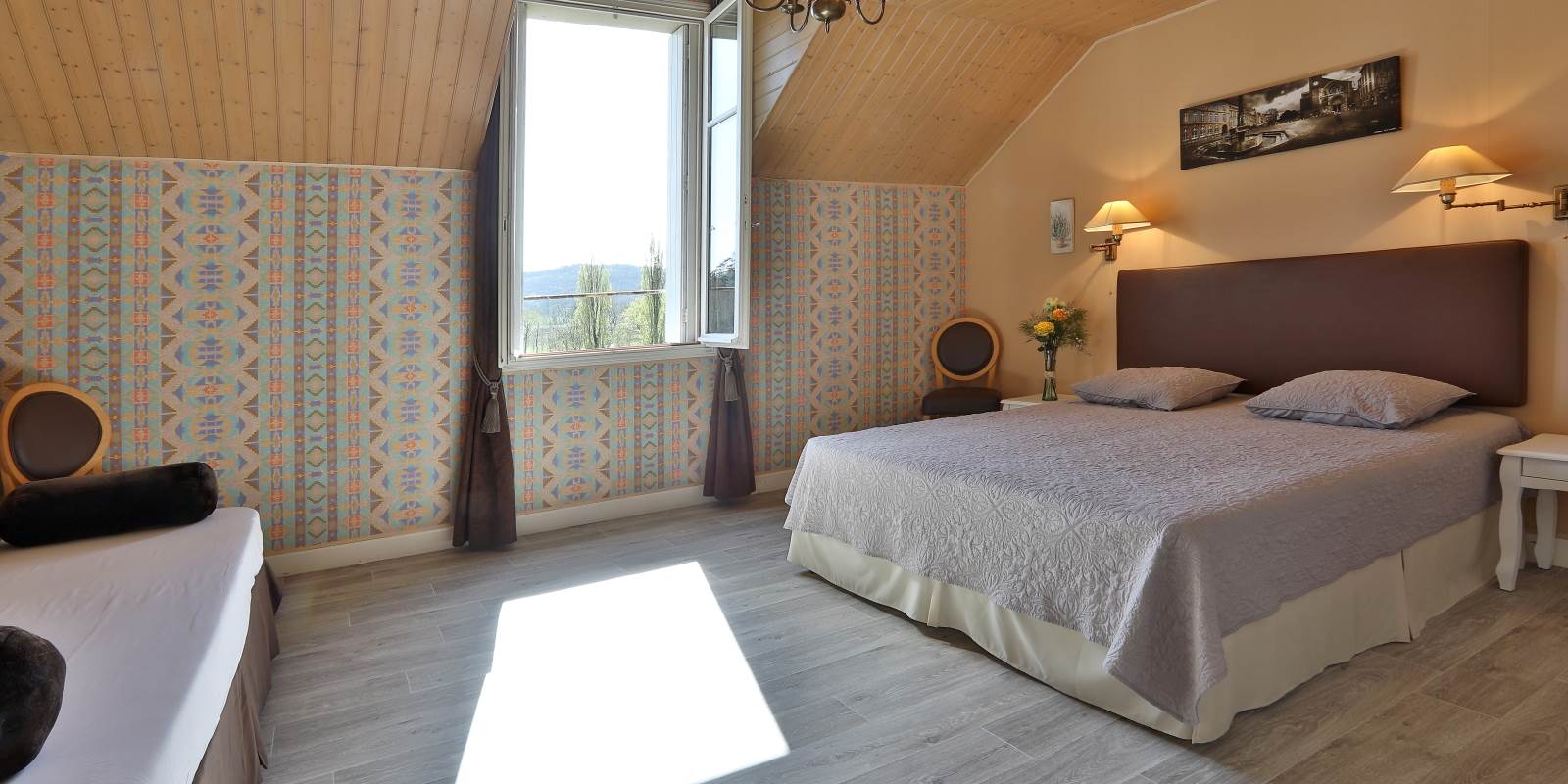 Gîte Privilège 40-42 au 2e étage Gentilhommière  - Chambre 41 de 2 à 4 couchages