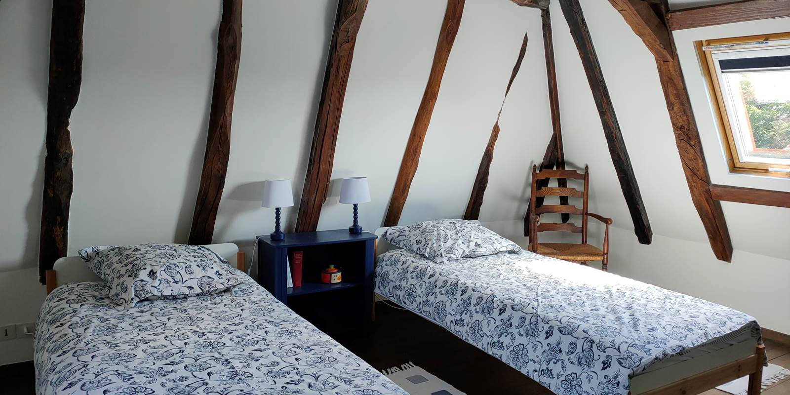 Chambre 3 et sa charpente