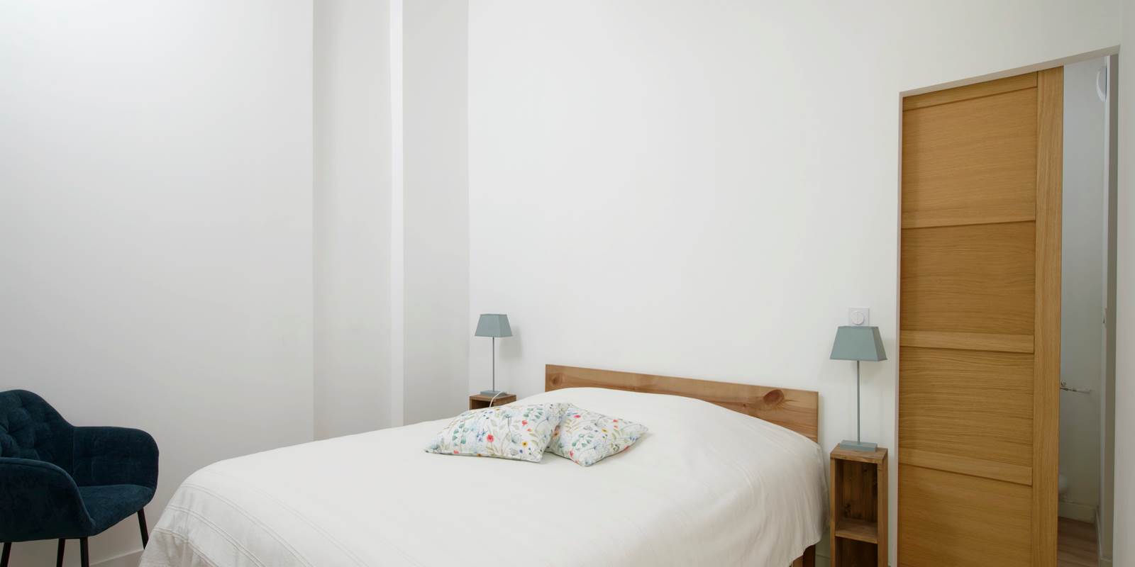 Gîte "Les Luciens" du Domaine de Valmont 34,  chambre et chevets