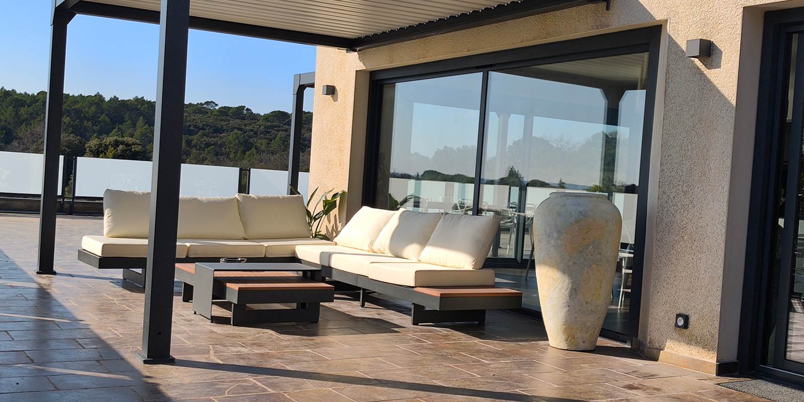 Le Domaine de Jolio - Salon extérieur