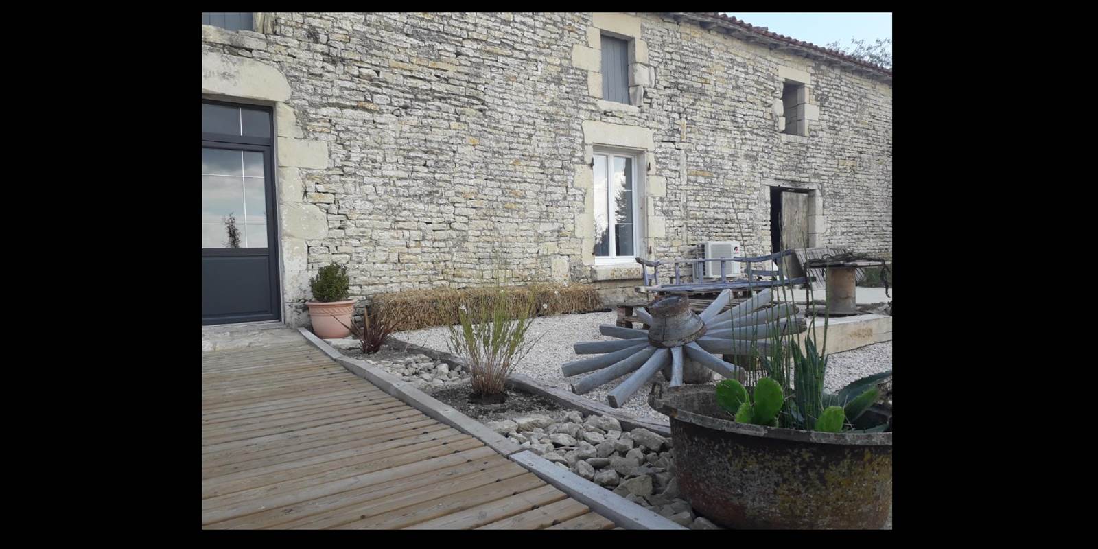 Accès ponton extérieur