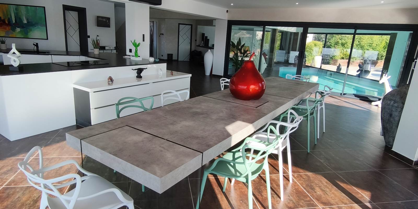 Le Domaine de Jolio - Grande salle à manger