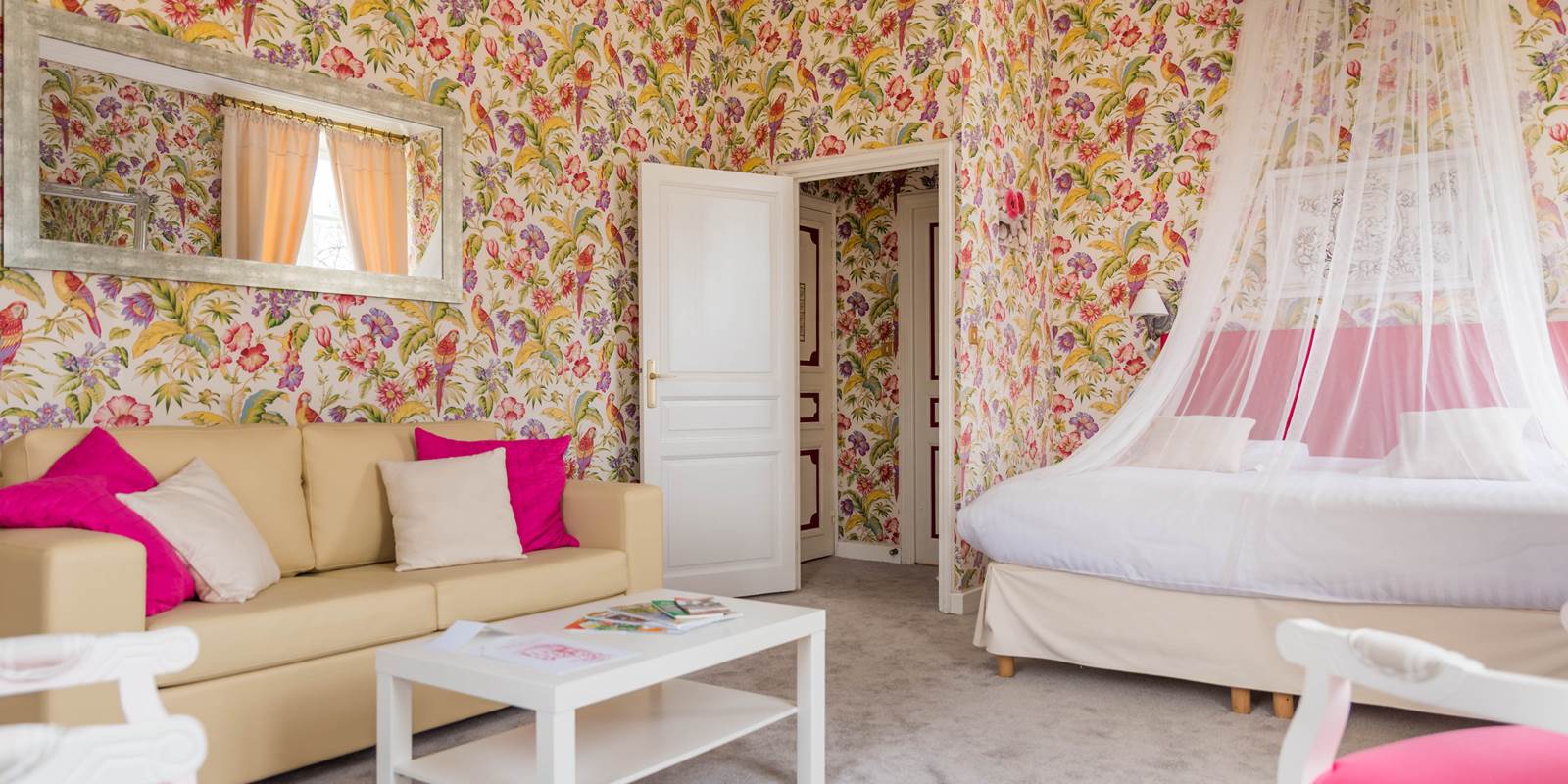 Chambre Perroquets château mariages