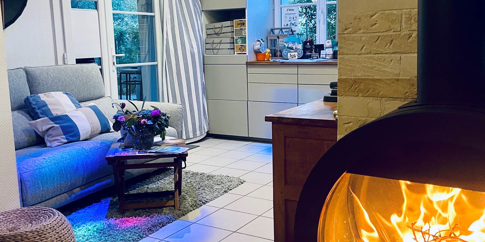 Se lover au coin du feu