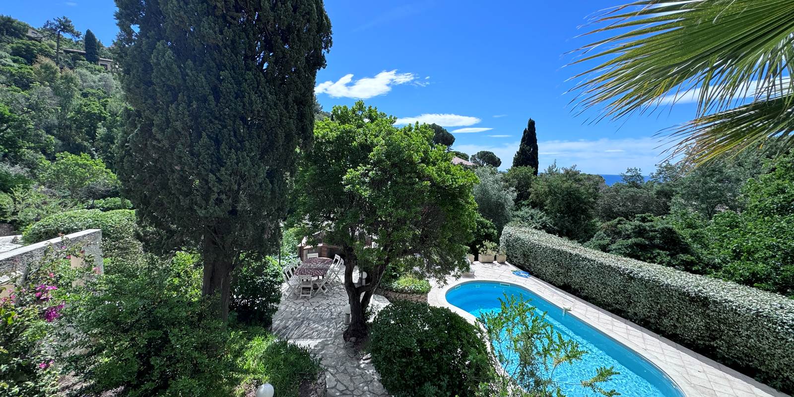 VILLA AGATHEA - LES ISSAMBRES -  LA PISCINE