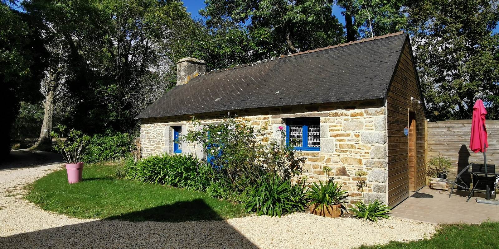 cottage nature gite maison d'hôtes bien être spa morbihan bretagne séjour détente relaxation repos ressourcement cure ayurvédique