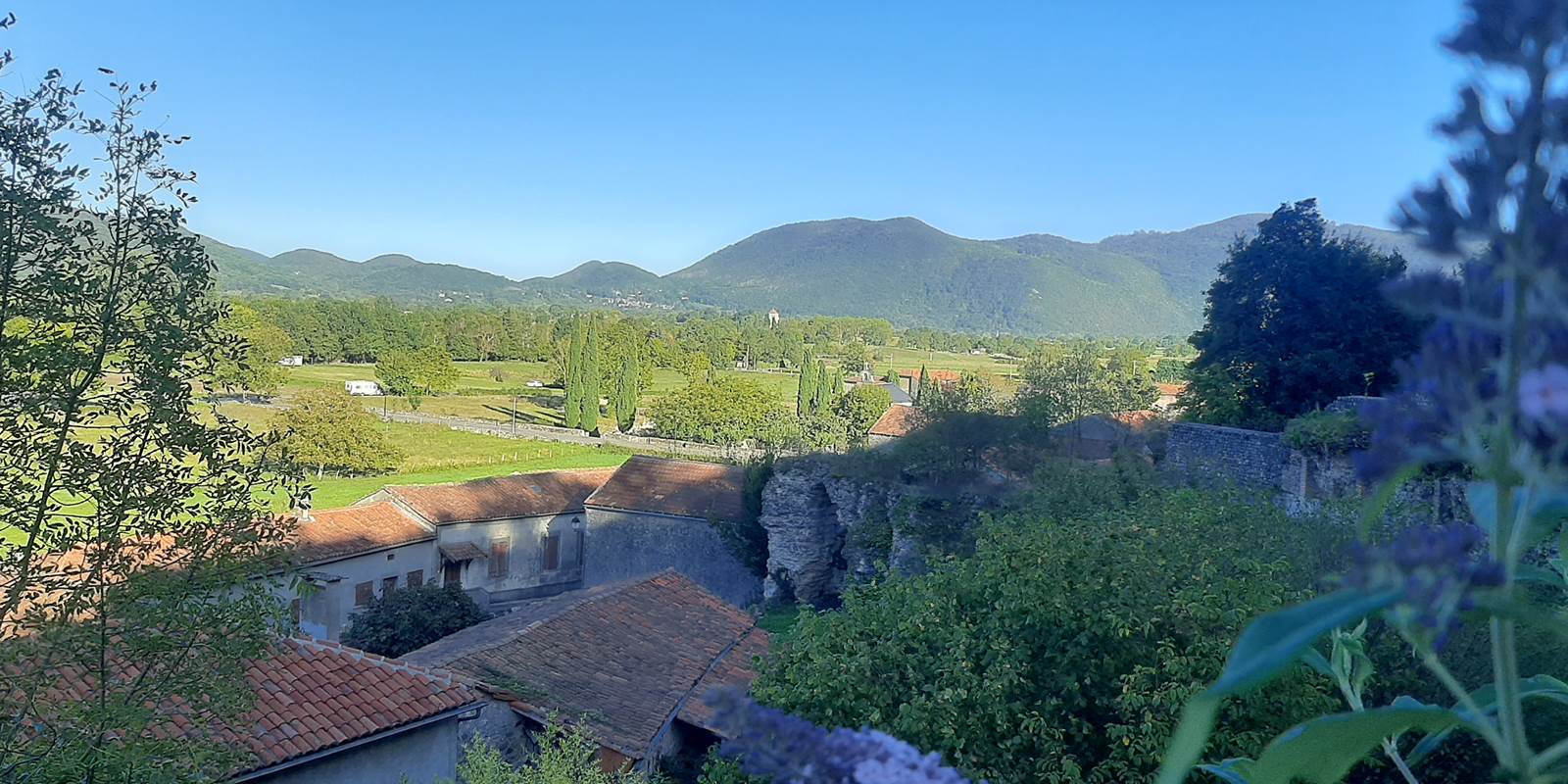 Vue depuis le théâtre romain