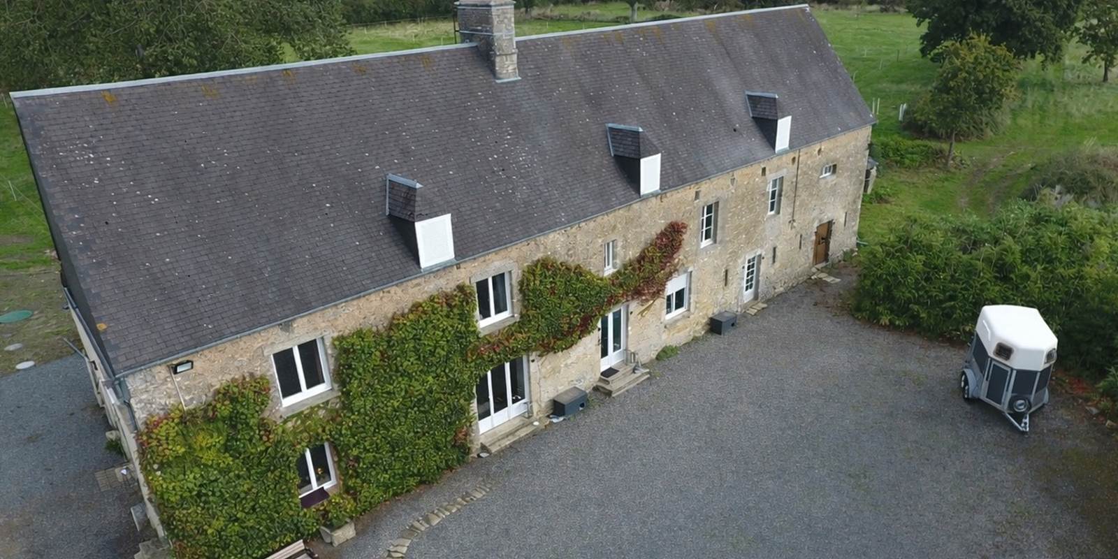 Haus von oben