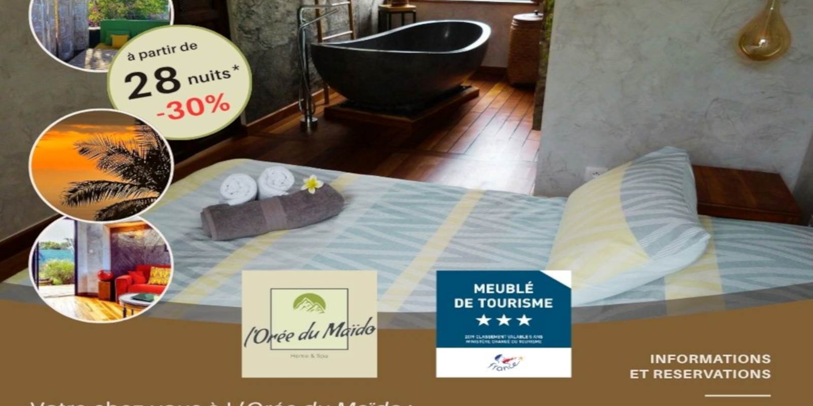 L'Orée du Maïdo - offre 28 nuits