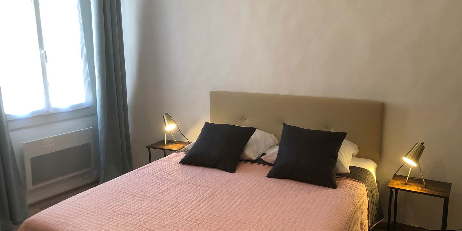 chambre 1 lit en 160 maison St Jacques