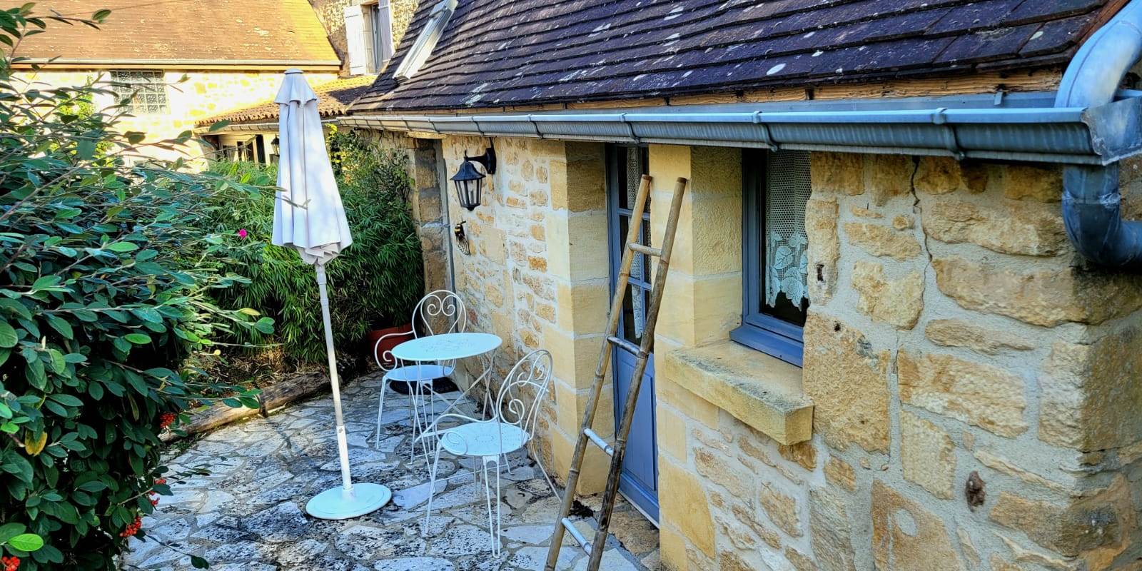 Les Charmes de Sarlat - Terrasse - Chambre Cèdre