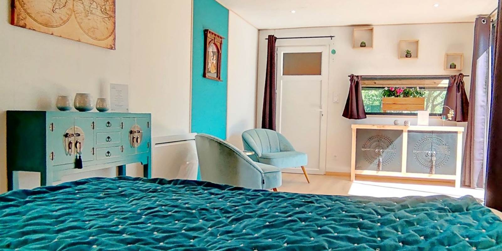 lodge nature chambre d'hôtes maison d'hôtes bien être spa morbihan bretagne séjour détente relaxation repos ressourcement cure ayurvédique