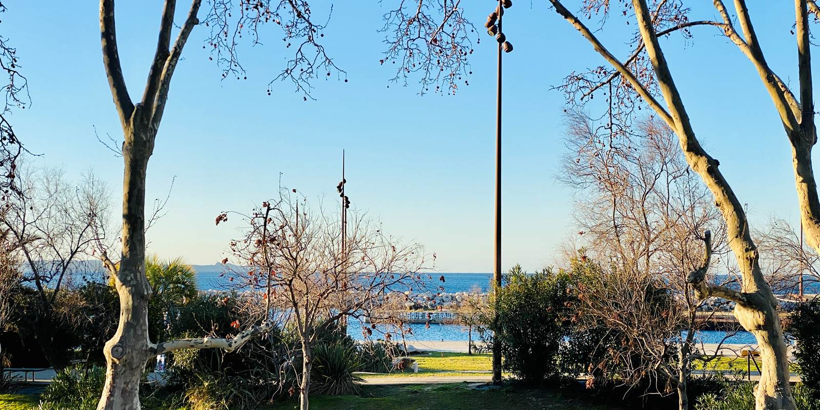 Vue depuis la terrasse