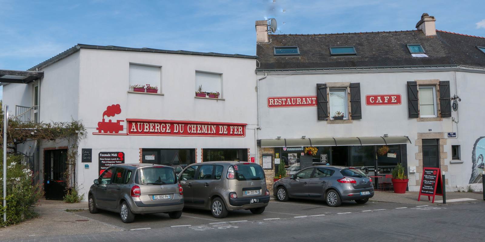 Auberge Chemin de Fer façade