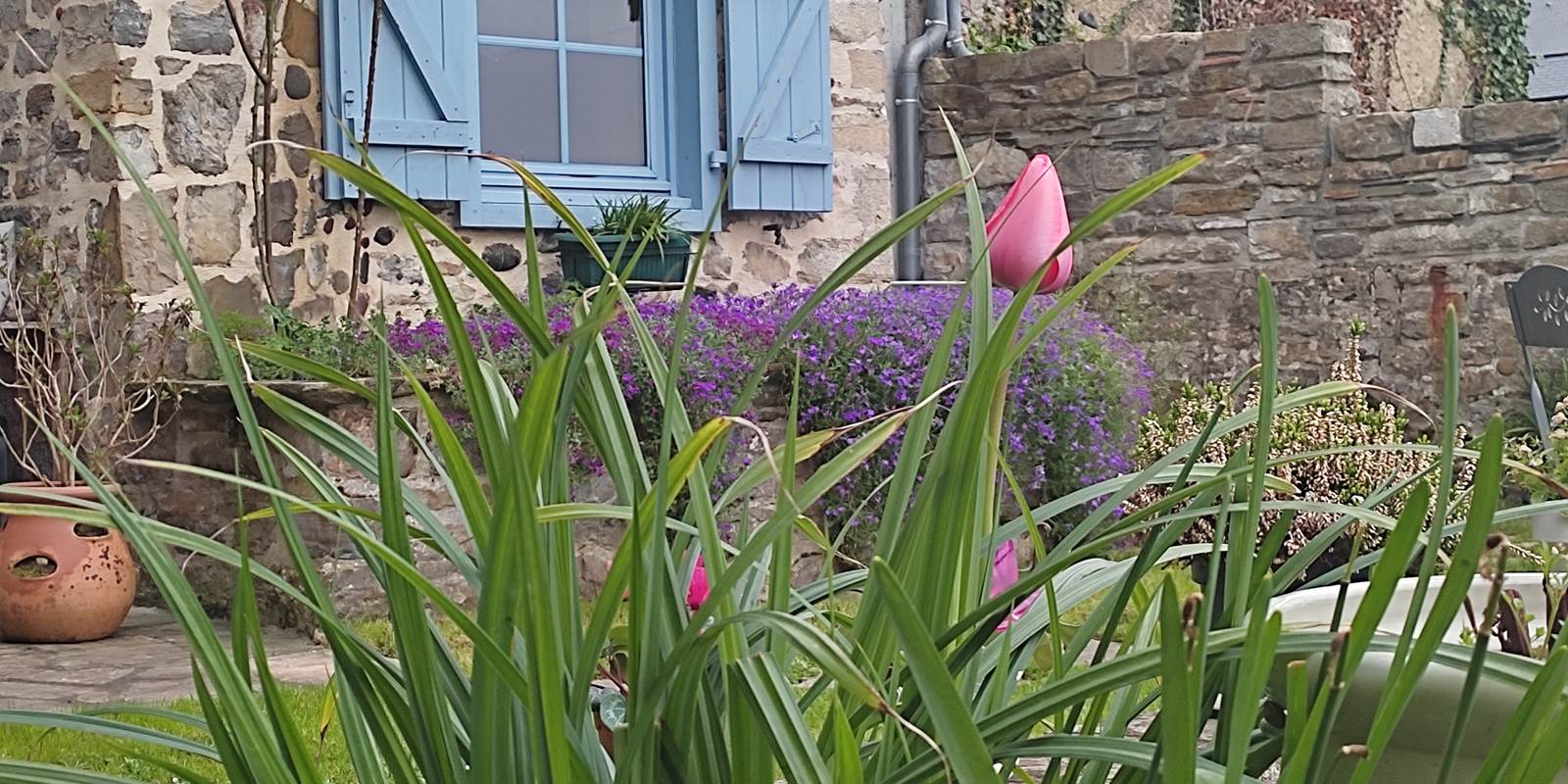 La terrasse au printemps