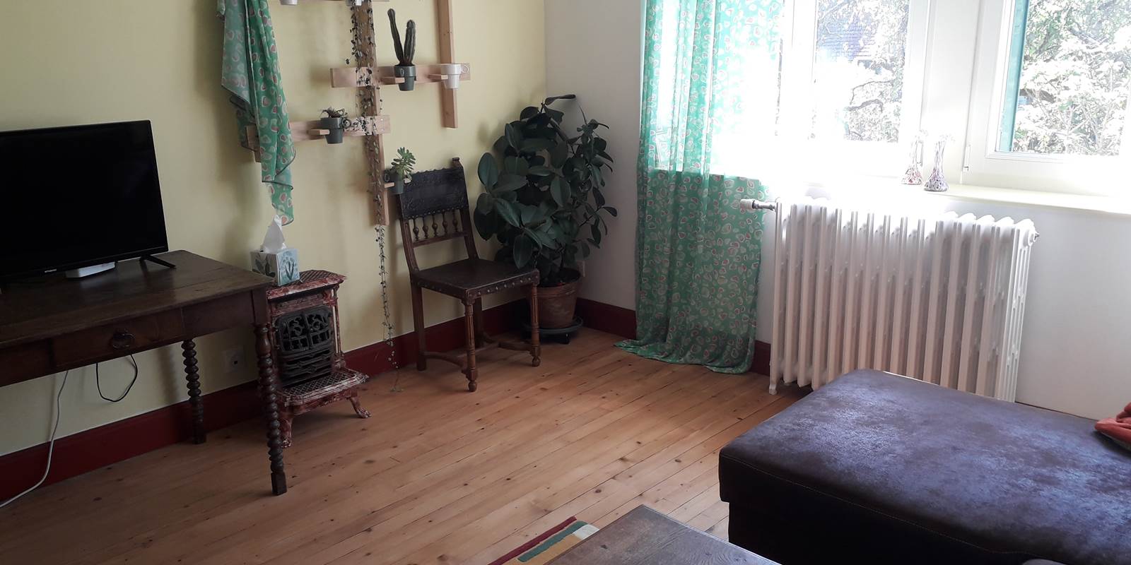 Suite glycines salon
