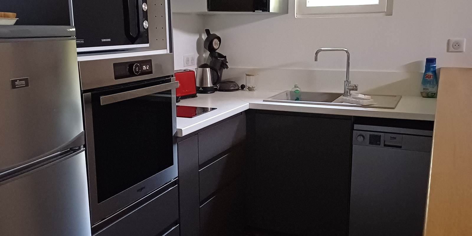 Gîte "La Nexe" espace cuisine