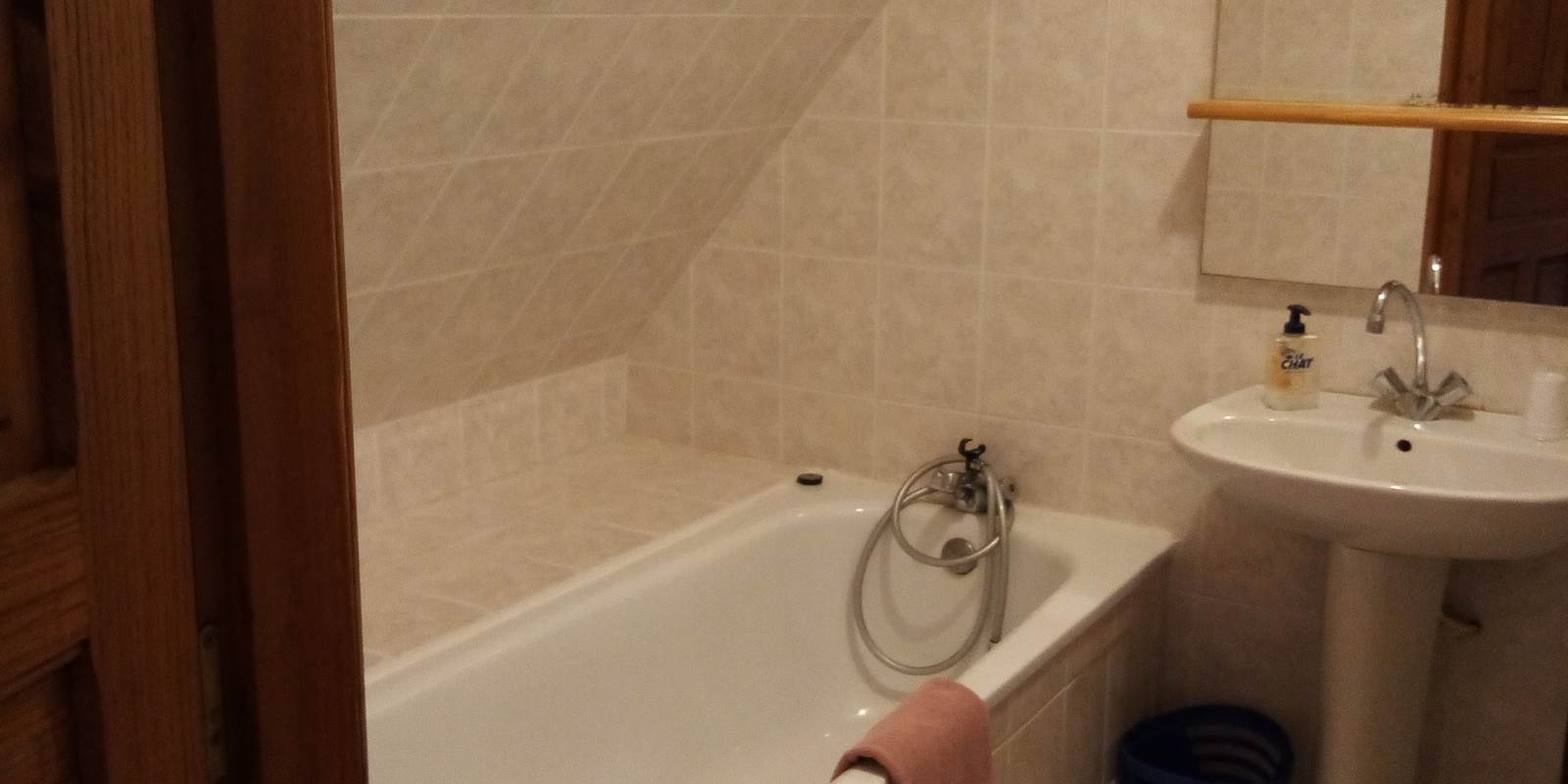 Salle  de bain+wc privé séparé