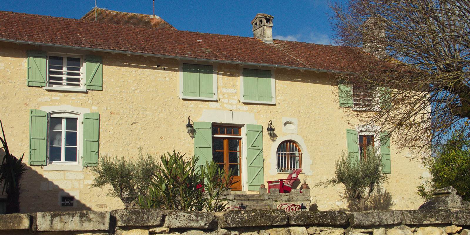 Façade Sud Est La Grande Maison