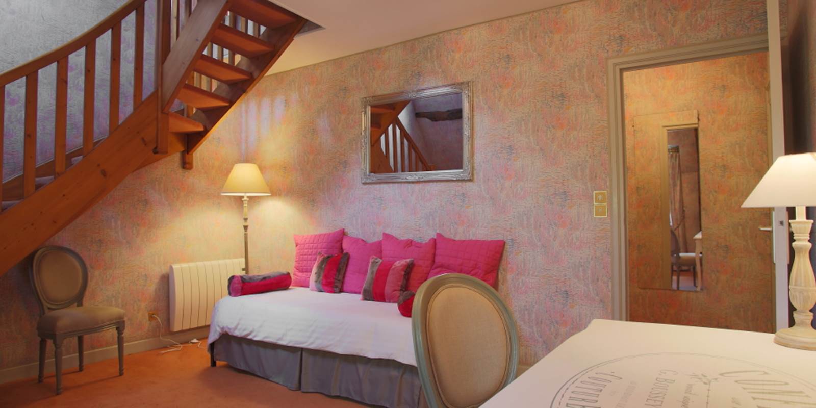Chambre d'hôtes Château 16 au 2e