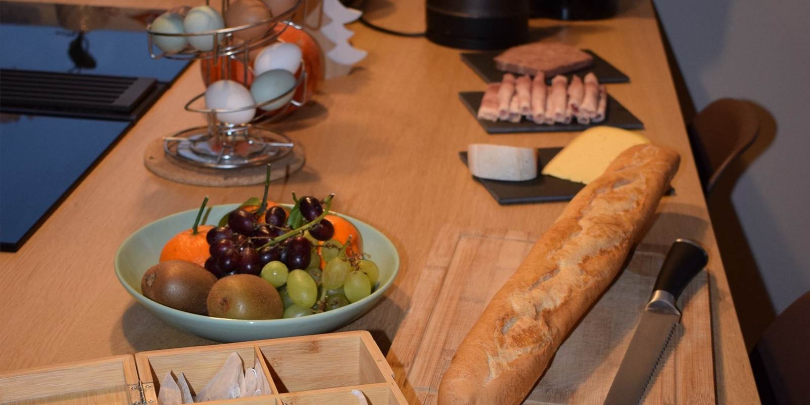 Buffet petit déjeuner