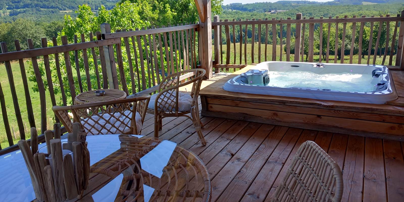 Terrasse Panoramique Cabane