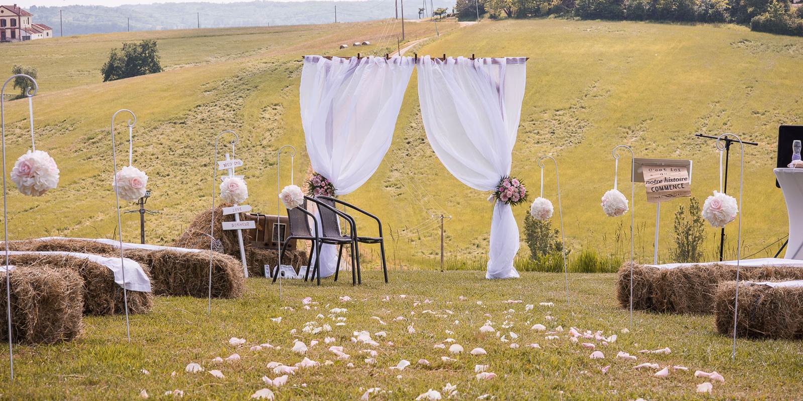 Accueil de mariages, réceptions, baptêmes, anniversaires