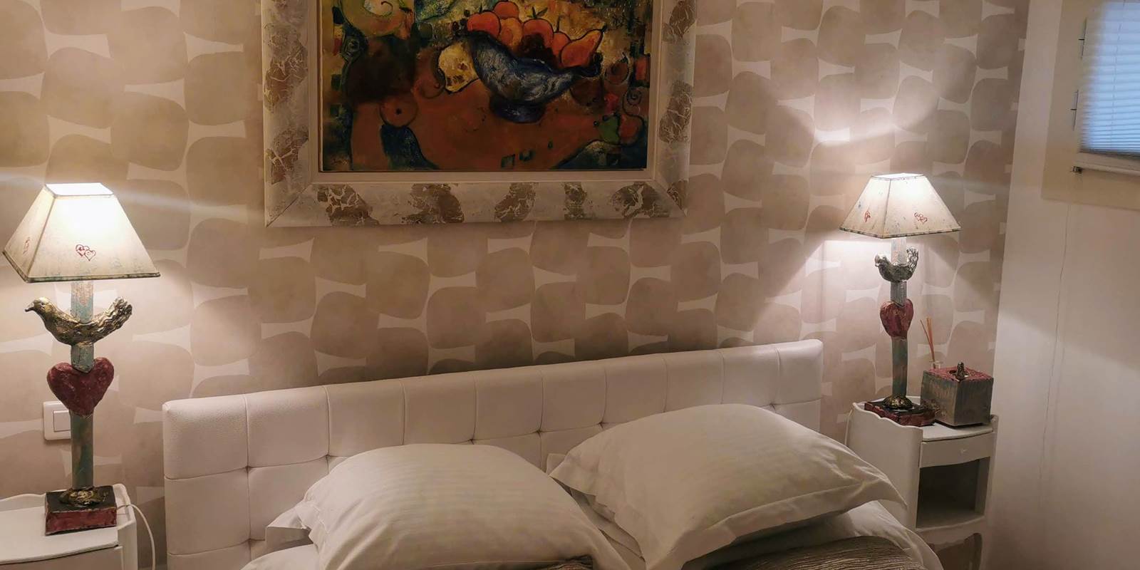 chambre CROISETTE   grd lit Patio