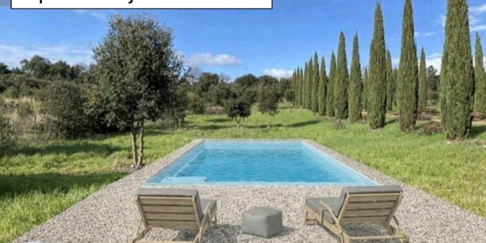 Le Domaine de Jolio - Piscine extérieure