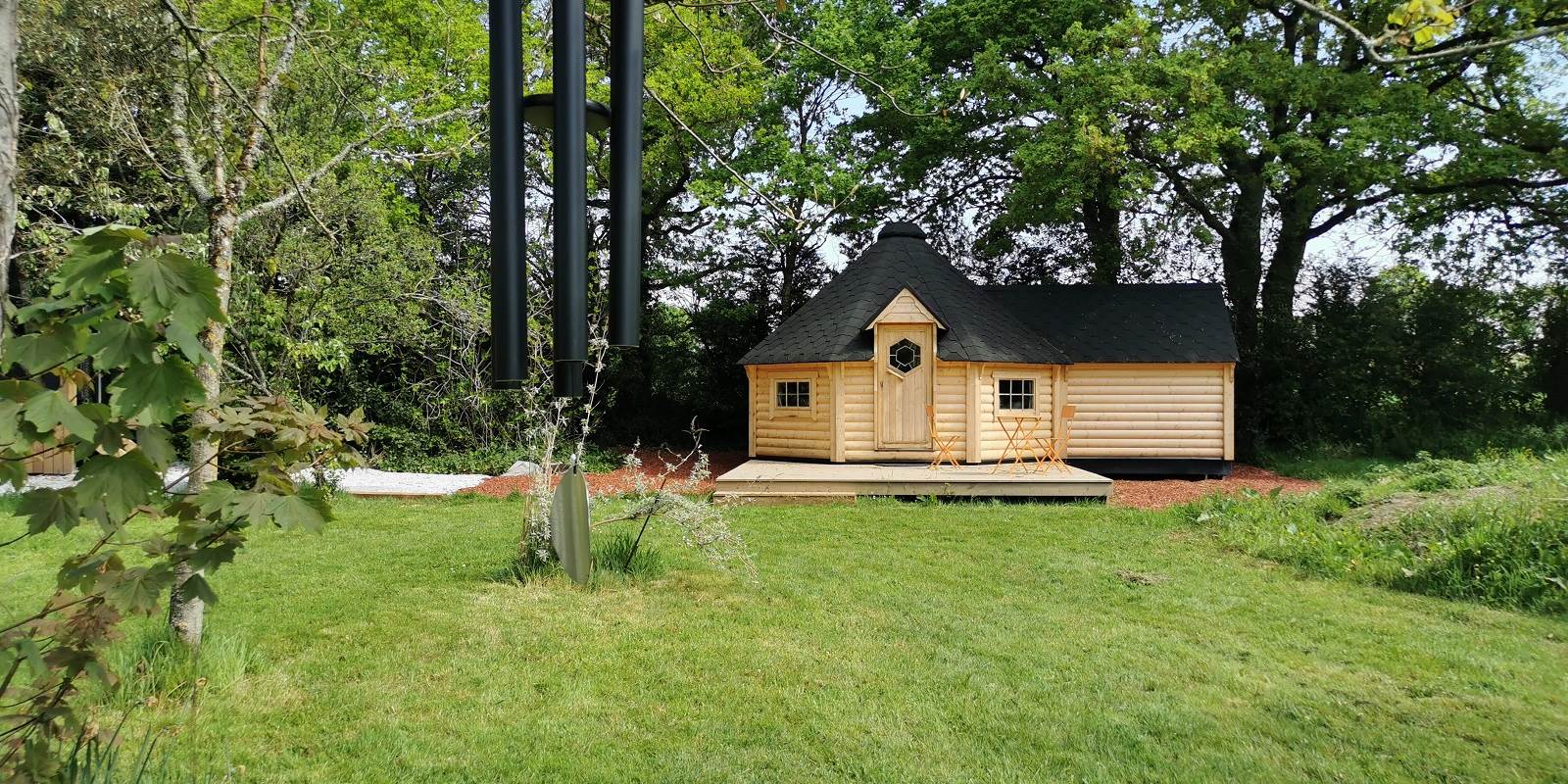 kota finlandais maison d'hôtes bien être morbihan bretagne séjour repos détente sommeil anti stress burn out cure ayurvédique