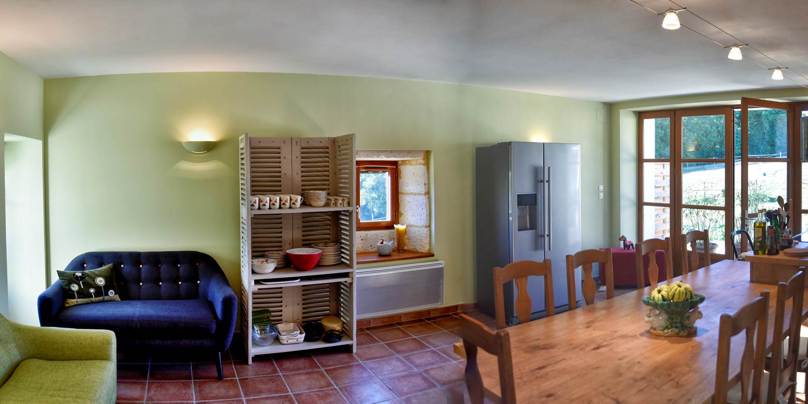 cuisine terrier des lapins Panoramique