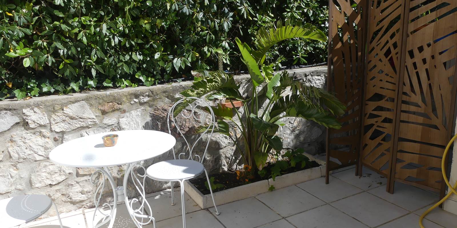 le patio privatif pour vous