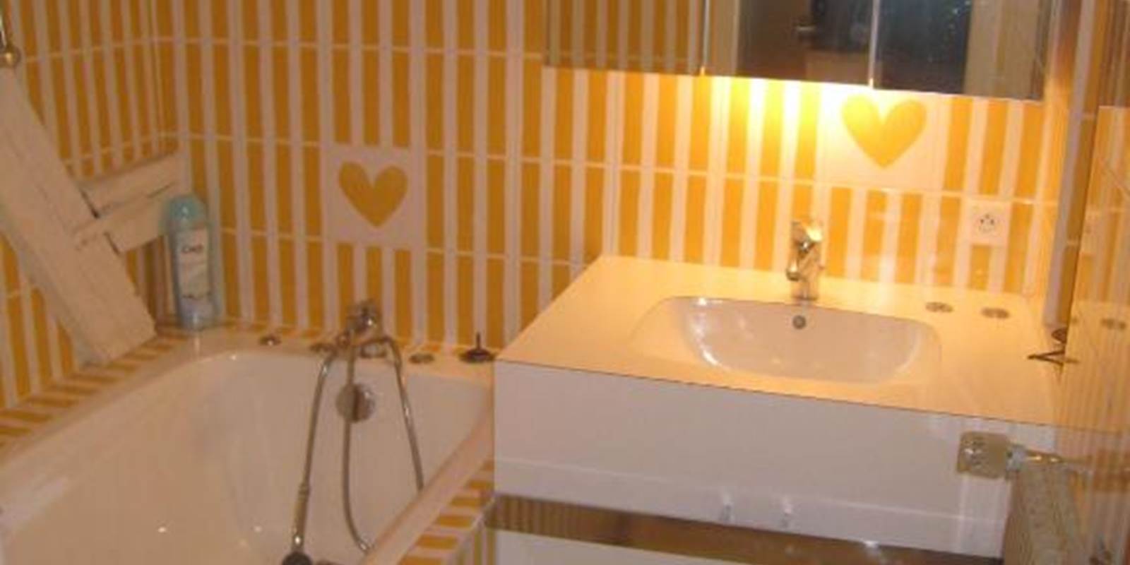 CHAMBRES-GUEBWILLER-Chambre-Double-avec-Salle-de-Bains-Privative-Séparée-2-personnes-Salle-de-Bain