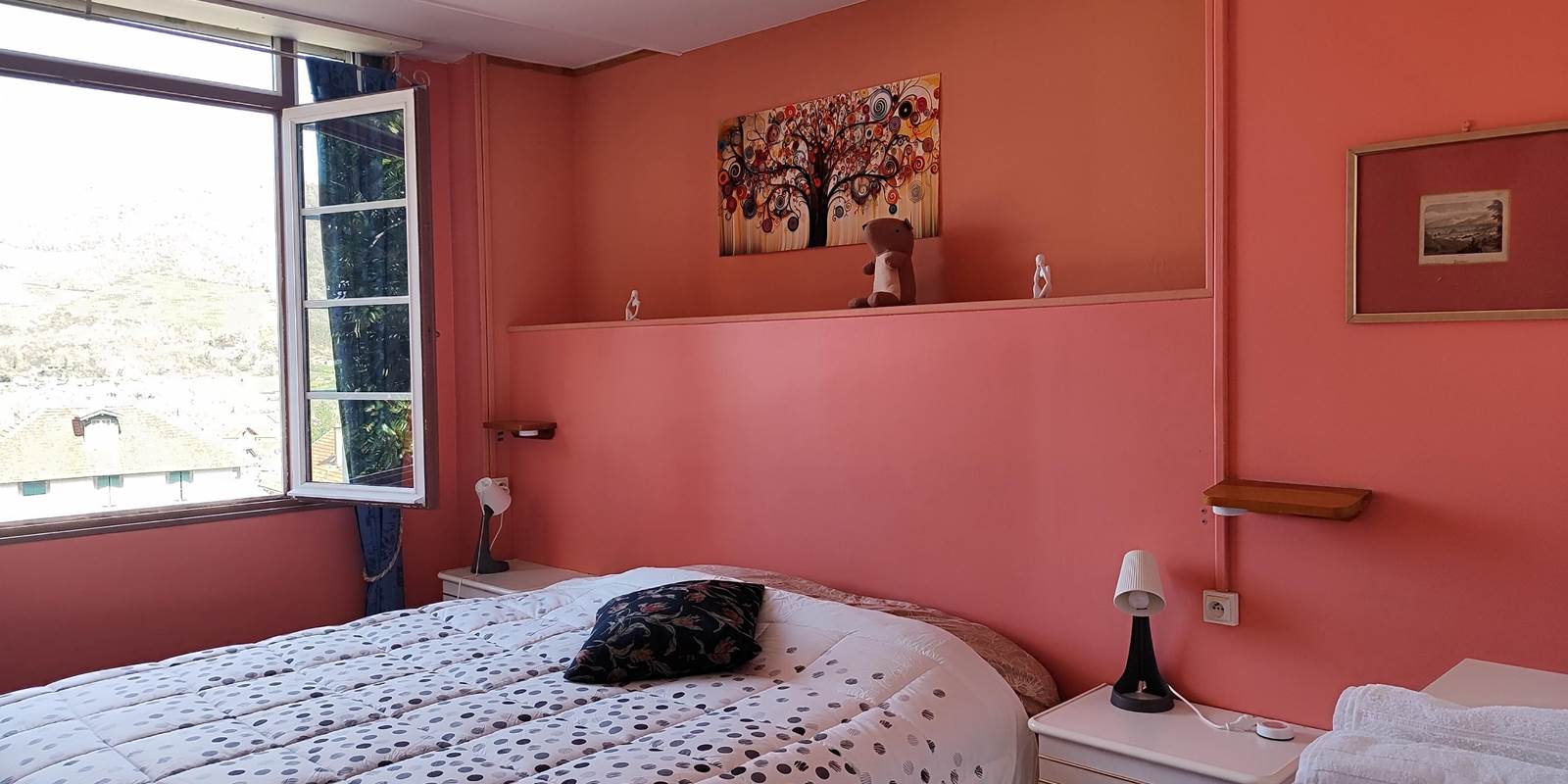 Chambre double avec vue sur les montagnes